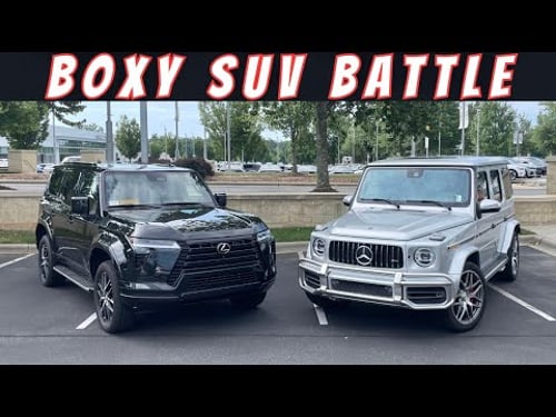 2024 Lexus GX550 VS Mercedes Benz G550/G63 AMG!