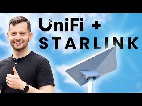 When your business MUST have Internet 24/7… Install Starlink + UniFi