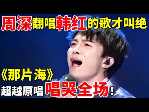 没想到周深翻唱韩红的歌才叫绝!一首《那片海》唱哭全场,超越原唱!【最美歌声·精编版】#周深 #李克勤