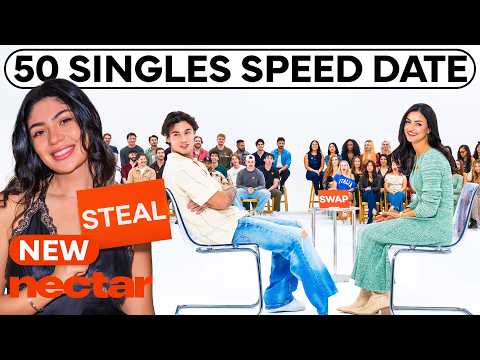 50 singles speed date in front of strangers | season 8