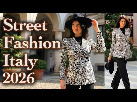 Italian Spring Fashion 2026: Trendy Street Looks & Luxury Flea Market Finds. Luxury Fashion VLOG