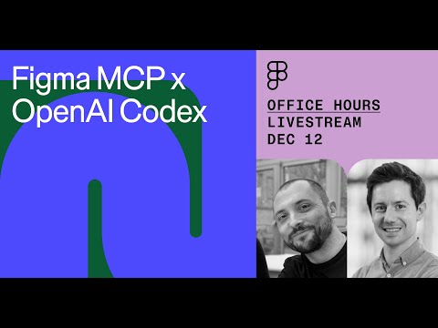 Figma Live: Figma MCP x OpenAI Codex