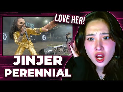 Japanese Girl Reacts To: JINJER - Perennial (Live at Wacken Open Air 2019)