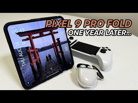 Google Pixel 9 Pro Fold: 1 Year Later | Long-Term Foldable Smartphone Review | Accessories & Gaming