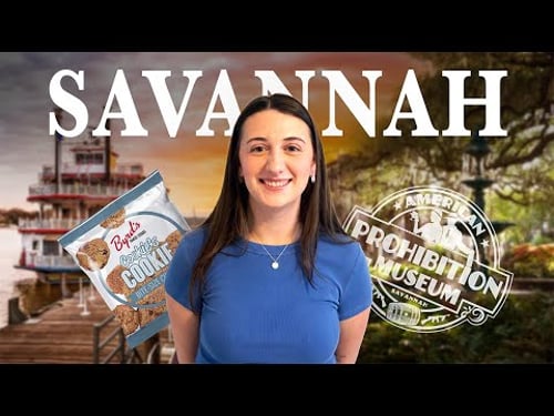 Our Flight Got Delayed... So We Went to Savannah