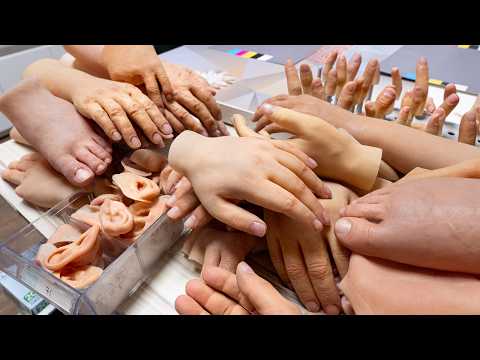 Incredible Process of Making $13,000 Fake Hand and Leg for the Disabled in Korea