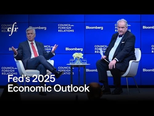 Fed Governor Christopher Waller on Interest Rates, Inflation & Growth