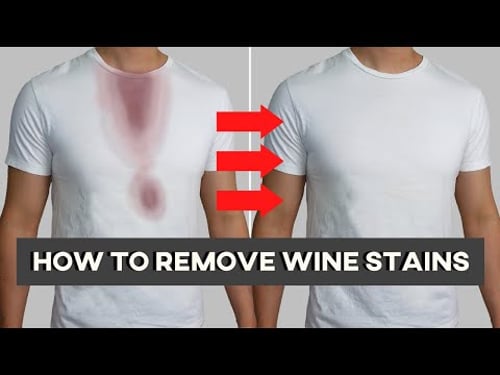 How To REMOVE Wine Stains! | THE ONLY METHOD YOU NEED TO KNOW