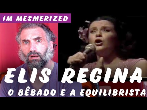 Elis Regina O Bêbado e A Equilibrista -Italian singer reaction