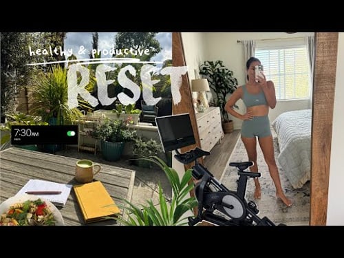 winter to spring RESET | heathy routines, cleaning, & self-care