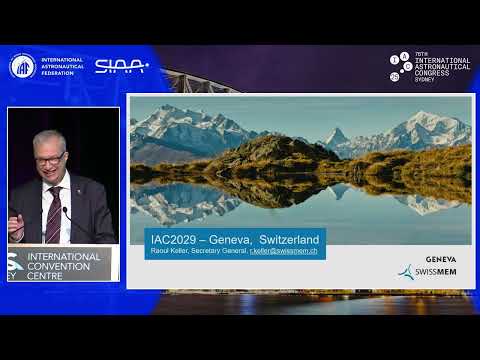 IAF GNF Session - International collaboration towards safe and sustainable space traffic