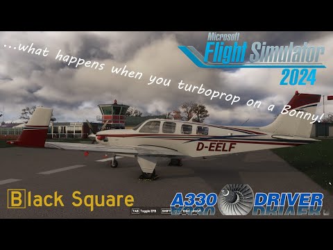 Ultra Short Runway Ops: BLACK SQUARE BONANZA | TURBOPROP | Real Airline Pilot