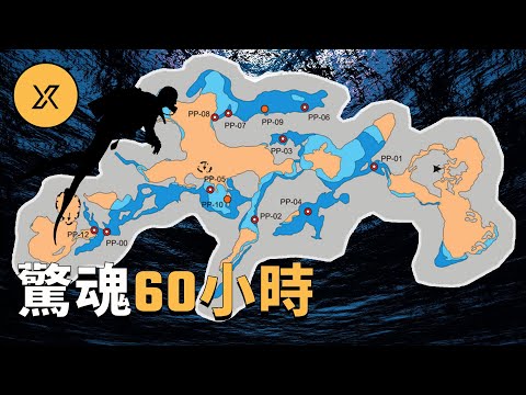 兩人進入西班牙馬略卡島大型水下洞穴,中途因找不到引路繩索而被困