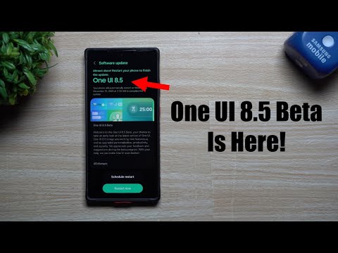 One UI 8.5 Beta: Sign Up Today! New Look & New Features!