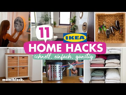 IKEA Home Hacks & DIYs for an organized home 🏡❤️ | mamiblock