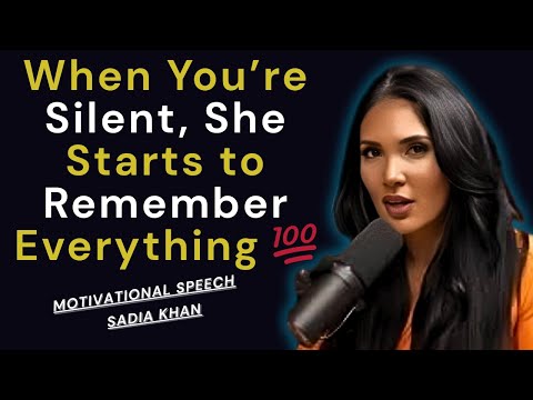 When You’re Silent, She Starts to Remember Everything 💯 | Sadia Khan