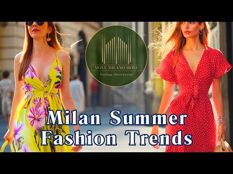🌻Milan Street Style in August 2025 🇮🇹: Italian Summer Fashion Trends