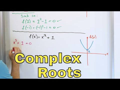 16 - What do Imaginary & Complex Roots of Equations Mean?
