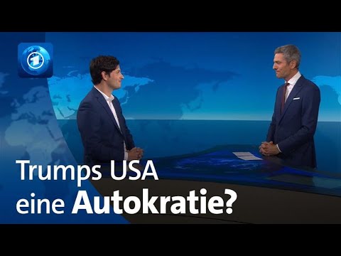 „Gewaltenteilung wird ausgeschaltet“ - USA-Experte Thomas Zimmer über Trump | tagesthemen-Interview
