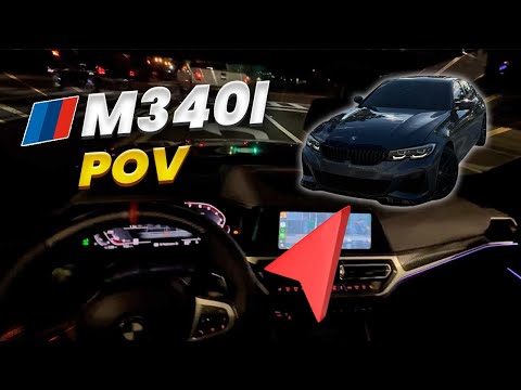 HALOWEEN NIGHT CITY DRIVE IN MY STRAIGHT PIPED B58 (LOUDEST M340i 🔥)