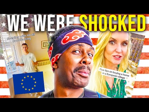 Americans REALIZING European Houses Are NO JOKE!