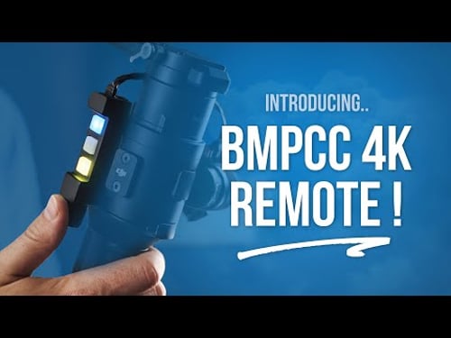 BMPCC 4K/6K Bluetooth Remote - Designed by Zebra Zone !