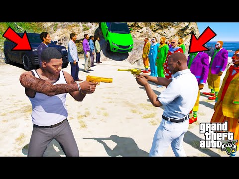 Franklin Boss Of Los Santos VS Mafia Boss In GTA 5 | SHINCHAN and CHOP
