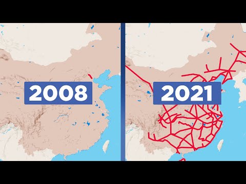 The Unstoppable Growth of China's High-Speed Rail Network