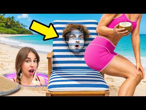 Extreme Camouflage vs Secret Room!