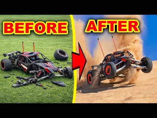 ReBuilding WRECKED $1,500 RC Car