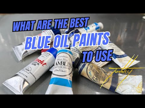 Why these, are the Best Blue Paints for Artists #paintingtutorials #arttutorial #arttechniques