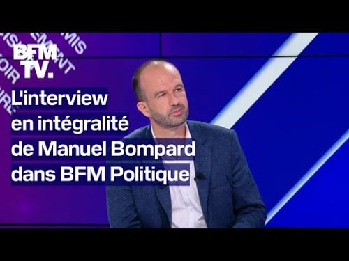 L'interview en intégralité de Manuel Bompard dans BFM Politique