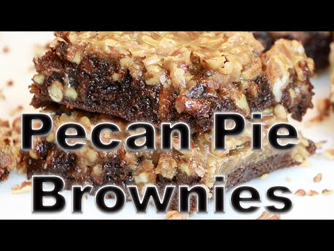 Pecan Pie Brownies | Best Brownies Ever!