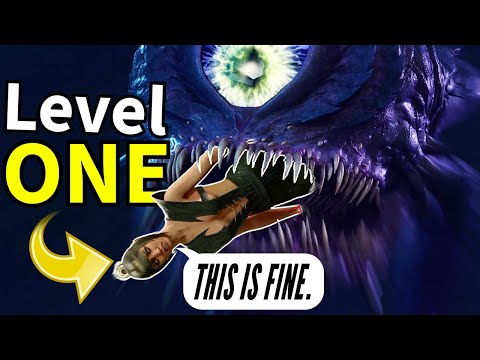 Can You Beat Baldur's Gate 3 AT LEVEL ONE?!? | The Movie