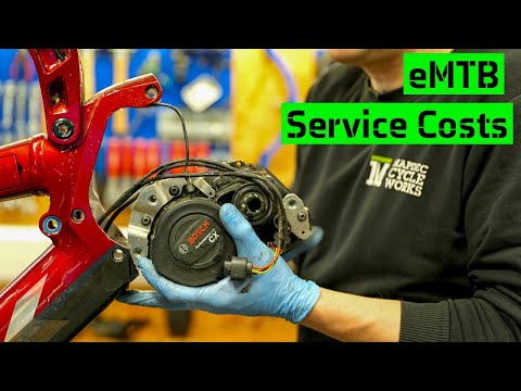 This is how much work it takes to service your eMTB