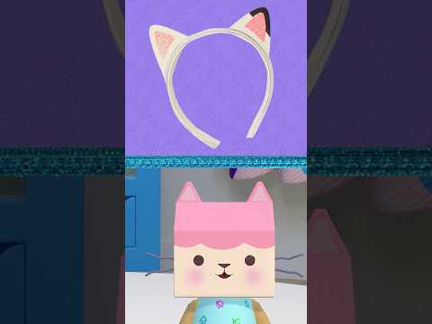 Make Gabby's Kitty Ears! Quick & Easy! | GABBY'S DOLLHOUSE