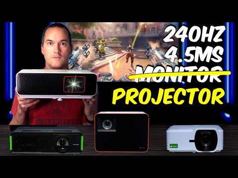 Ultimate GAMING Projector Comparison - BENQ X500i, X3100i, ViewSonic LX700-4K, X2-4K, Epson LS11000