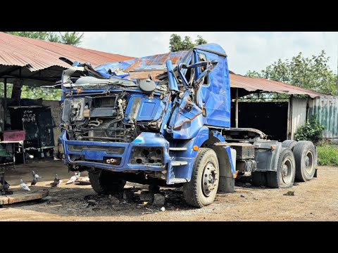 Amazing top 3 Accidentally Damaged Heavy Truck Urgent Repair & Restoration in Pakistan