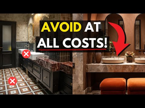 HORRIBLE Bathroom Mistakes You Should AVOID at All Costs