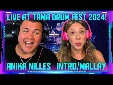 Reaction to Anika Nilles - Intro/Mallay @ TAMA Drum Festival 2024 | THE WOLF HUNTERZ Jon and Dolly
