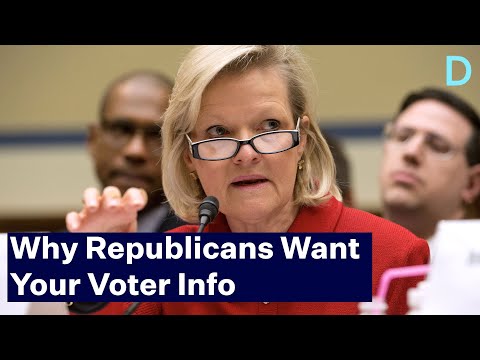 Why Republicans Want Your Voter Info