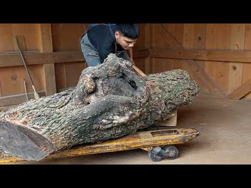 You Won't Believe What This Ugly Old Wood Became! // The Perfect Wood Recycling Project