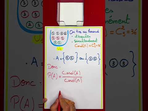 حصة مباشرة #92 : Les probabilités exercice complet |الإحتمالات استعد للإمتحان الوطني