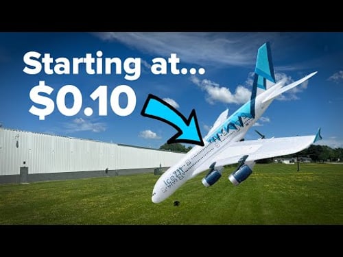 I Made my Own AIRLINE (and crashed it)