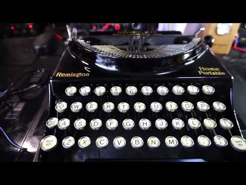 Remington Home Portable typewriter 1937