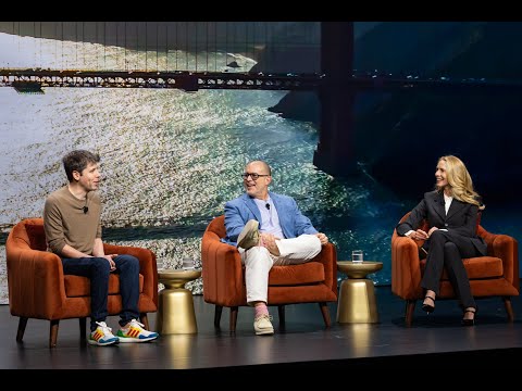 In conversation: OpenAI's Sam Altman and LoveFrom's Jony Ive with Laurene Powell Jobs | #ECDemoDay