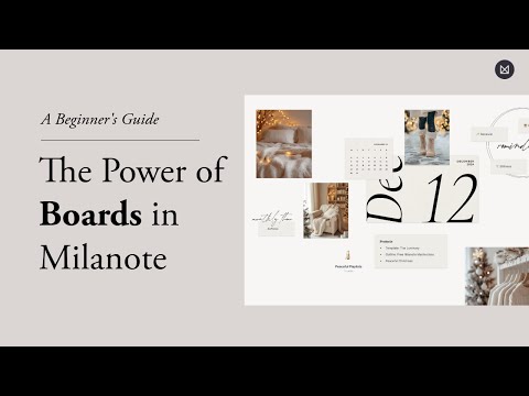 Milanote Basics: Understanding Boards