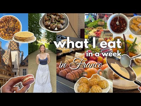 what I eat in a week at my french grandparents‘ home | french food diaries