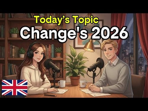 Talking About Your 2026 Changes in English | Goals & Self-Improvement Conversation Practice