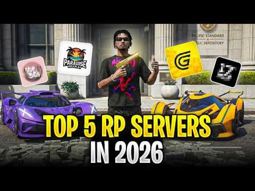 Top 5 BEST GTA 5 RP Servers for 2026